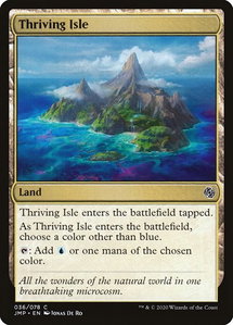 Thriving Isle - Jumpstart (JMP) #36 - Common Magic: The Gathering Trading Card