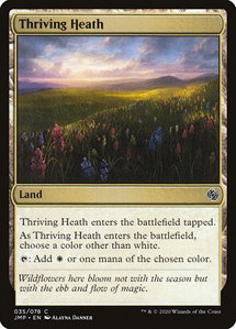 Thriving Heath - Jumpstart (JMP) #35 - Common Magic: The Gathering Trading Card