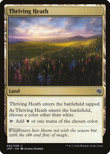 Thriving Heath - Jumpstart Magic: The Gathering trading card