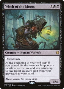 Witch of the Moors - Jumpstart (JMP) #18 - Rare Magic: The Gathering Trading Card