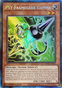 PSY-Framegear Gamma (CR) - Toon Chaos (TOCH) #TOCH-EN036 - Collector's Rare YuGiOh Trading Card