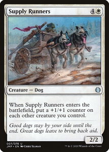 Supply Runners - Jumpstart (JMP) #7 - Uncommon Magic: The Gathering Trading Card