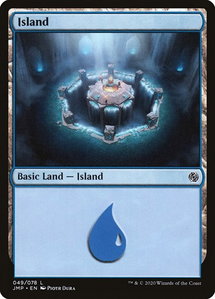 Island (049) - Jumpstart (JMP) #49 - Land Magic: The Gathering Trading Card