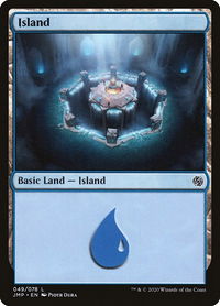 Island (049) - Jumpstart (JMP) #49 - Land Magic: The Gathering Trading Card