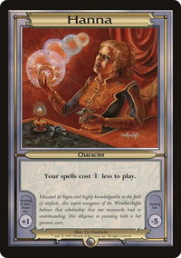 Hanna (Oversize) - Vanguard (VNG) #204 - Promo Magic: The Gathering Trading Card