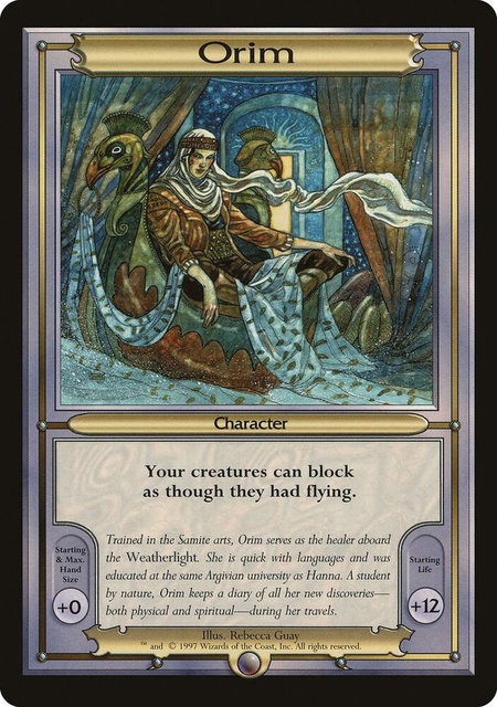Orim (Oversize) - Vanguard Magic: The Gathering trading card