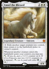 Emiel the Blessed - Jumpstart (JMP) #3 - Mythic Magic: The Gathering Trading Card