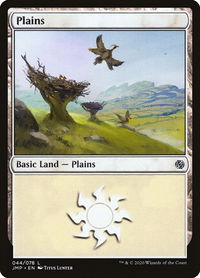 Plains (044) - Jumpstart (JMP) #44 - Land Magic: The Gathering Trading Card