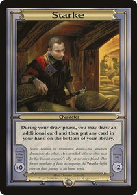 Starke (Oversize) - Vanguard (VNG) #207 - Promo Magic: The Gathering Trading Card