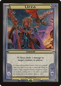 Urza (Oversize) - Vanguard (VNG) #407 - Promo Magic: The Gathering Trading Card