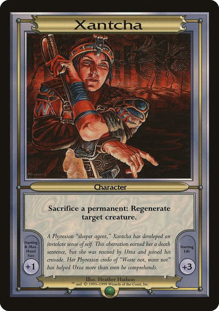 Xantcha (Oversize) trading card from Vanguard Xantcha (Oversize) - Vanguard Magic: The Gathering trading card