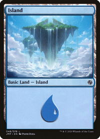Island (048) - Jumpstart (JMP) #48 - Land Magic: The Gathering Trading Card