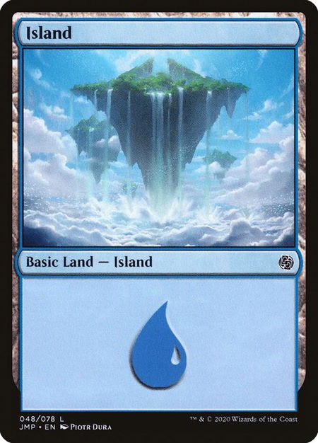 Island (048) - Jumpstart Magic: The Gathering trading card