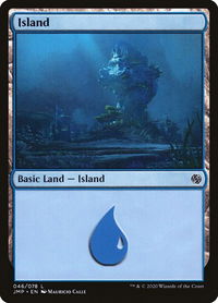 Island (046) - Jumpstart (JMP) #46 - Land Magic: The Gathering Trading Card