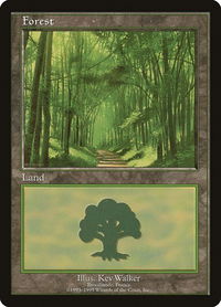 Forest - Broceliande - European Lands (EURO) #6 - Promo Magic: The Gathering Trading Card