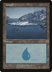 Island - Danish Island - European Lands (EURO) #2 - Promo Magic: The Gathering Trading Card