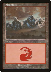 Mountain - Vesuvio - European Lands (EURO) #3 - Promo Magic: The Gathering Trading Card