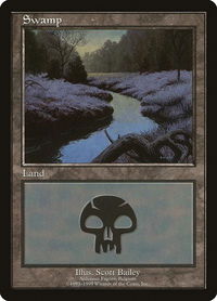 Swamp - Ardennes Fagnes - European Lands (EURO) #5 - Promo Magic: The Gathering Trading Card