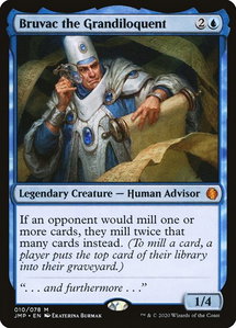 Bruvac the Grandiloquent - Jumpstart (JMP) #10 - Mythic Rare Magic: The Gathering Trading Card