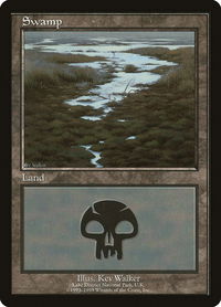 Swamp - Lake District National Park - European Lands (EURO) #10 - Promo Magic: The Gathering Trading Card