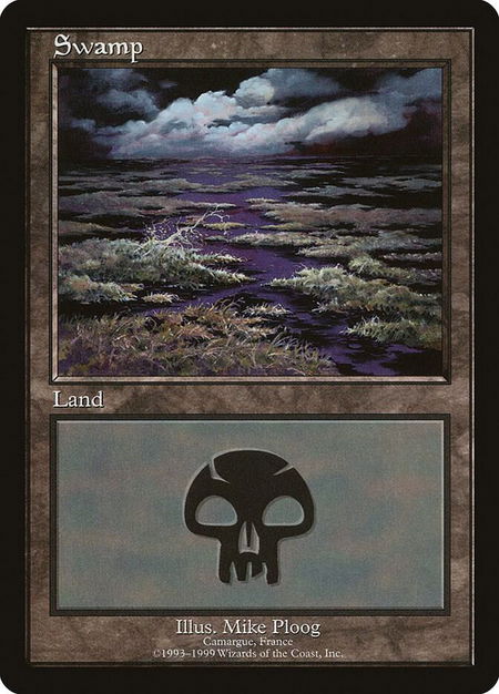 Swamp - Camargue - European Lands Magic: The Gathering trading card
