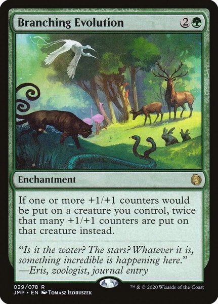 Branching Evolution - Jumpstart Magic: The Gathering trading card