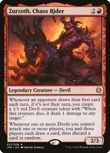 Zurzoth, Chaos Rider - Jumpstart (JMP) #27 - Rare Magic: The Gathering Trading Card