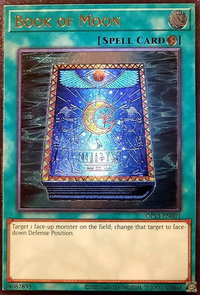 Book of Moon (UTR) - OTS Tournament Pack 13 (OP13) #OP13-EN001 - Ultimate Rare YuGiOh Trading Card