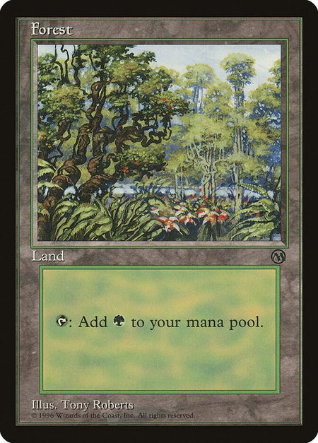 Forest (1996) - Arena Promos Magic: The Gathering trading card