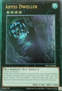 Abyss Dweller (UTR) - OTS Tournament Pack 13 (OP13) #OP13-EN002 - Ultimate Rare YuGiOh Trading Card