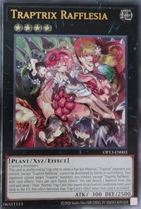 Traptrix Rafflesia (UTR) - OTS Tournament Pack 13 (OP13) #OP13-EN003 - Ultimate Rare YuGiOh Trading Card