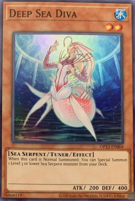 Deep Sea Diva - OTS Tournament Pack 13 YuGiOh trading card