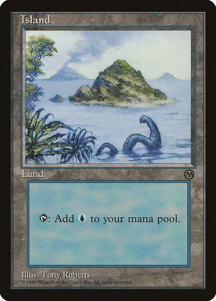 Island (1996) trading card from Arena Promos Island (1996) - Arena Promos Magic: The Gathering trading card