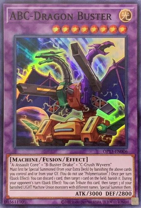 ABC-Dragon Buster - OTS Tournament Pack 13 YuGiOh trading card
