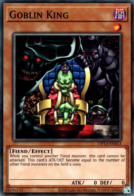 Goblin King - OTS Tournament Pack 13 YuGiOh trading card