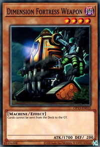 Dimension Fortress Weapon - OTS Tournament Pack 13 (OP13) #OP13-EN015 - Common / Short Print YuGiOh Trading Card