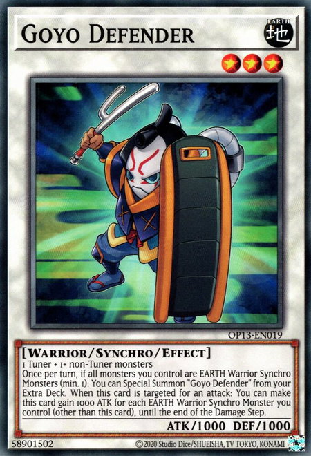 Goyo Defender - OTS Tournament Pack 13 YuGiOh trading card
