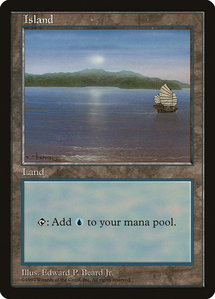 Island - Red Pack (Beard, Jr.) - APAC Lands (APAC) #2 - Promo Magic: The Gathering Trading Card