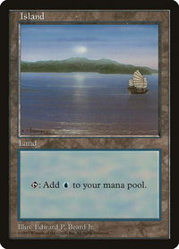 Island - Red Pack (Beard, Jr.) - APAC Lands (APAC) #2 - Promo Magic: The Gathering Trading Card