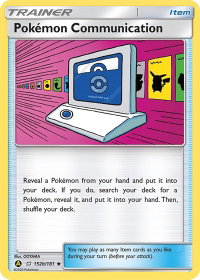 Pokemon Communication - 152b/181 - Alternate Art Promos (PR) #152b/181 - Rare Pokémon Trading Card