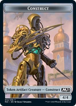 Construct Token - Core Set 2021 Magic: The Gathering trading card