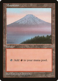 Mountain - Clear Pack (Beard, Jr.) - APAC Lands (APAC) #13 - Promo Magic: The Gathering Trading Card