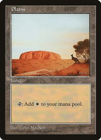 Plains - Blue Pack (MacNeil) - APAC Lands (APAC) #9 - Promo Magic: The Gathering Trading Card