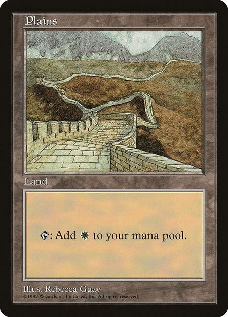 Plains - Clear Pack (Guay) - APAC Lands Magic: The Gathering trading card