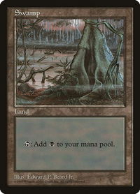 Swamp - Red Pack (Beard, Jr.) - APAC Lands (APAC) #5 - Promo Magic: The Gathering Trading Card