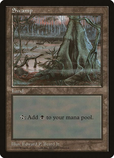 Swamp - Red Pack (Beard, Jr.) - APAC Lands Magic: The Gathering trading card