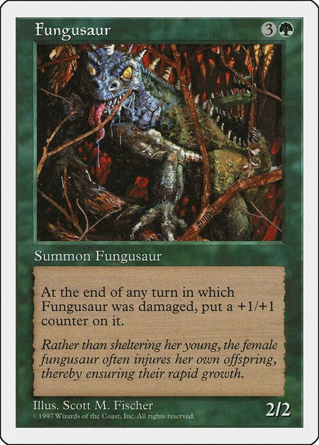 Fungusaur - Fifth Edition Magic: The Gathering trading card