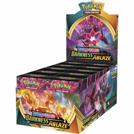 Darkness Ablaze Build & Battle Box Display - SWSH03: Darkness Ablaze Pokémon trading card