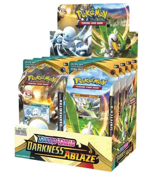 Darkness Ablaze Theme Deck Display trading card from SWSH03: Darkness Ablaze Darkness Ablaze Theme Deck Display - SWSH03: Darkness Ablaze Pokémon trading card