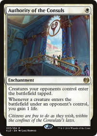 Authority of the Consuls - Promo Pack: Core Set 2021 (PPM21) #5p - Rare Magic: The Gathering Trading Card